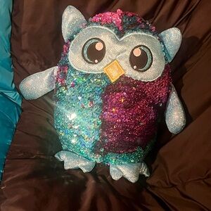 Sequin Owl Plush Toy